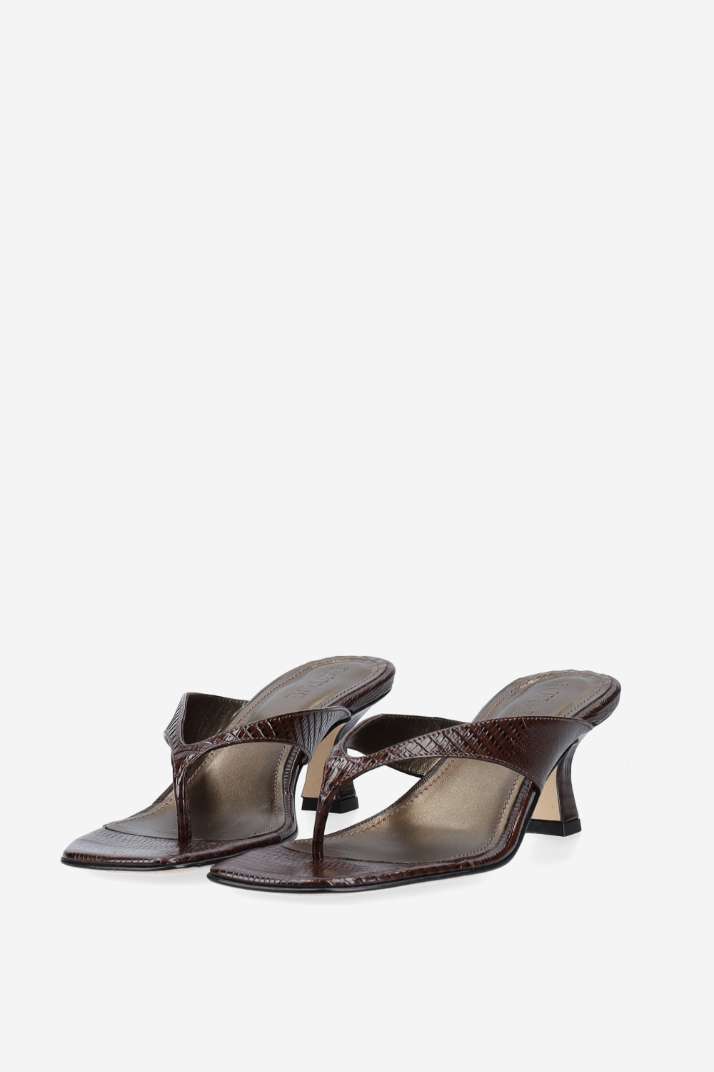 Little Lies leather sandals