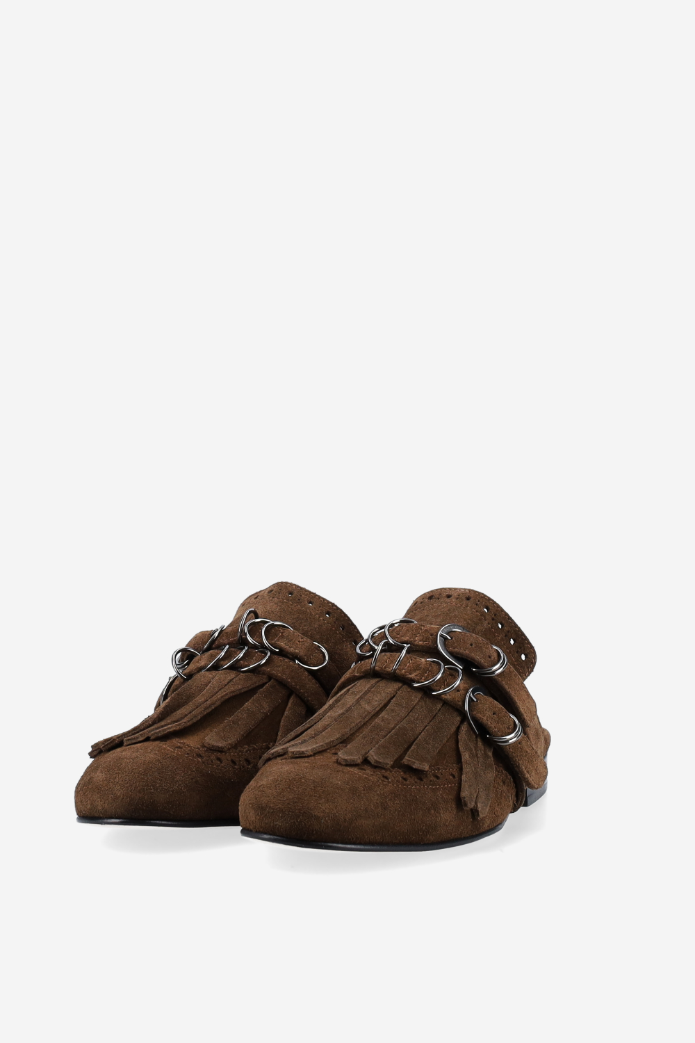Shivers suede loafers