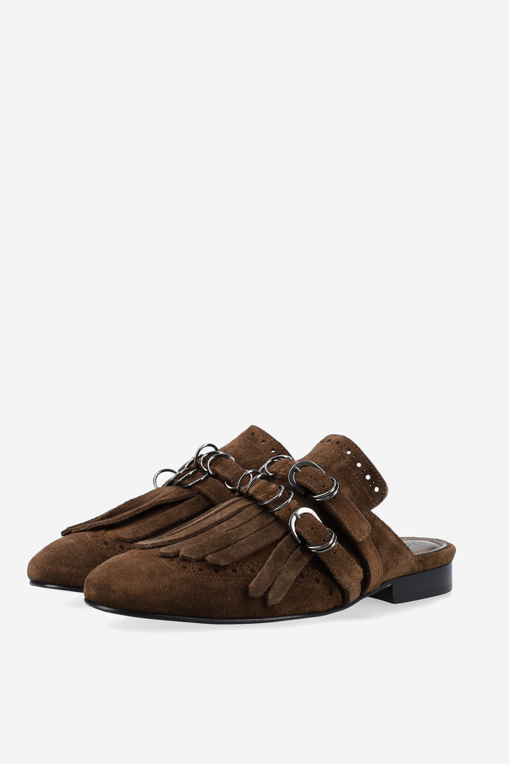 Shivers suede loafers