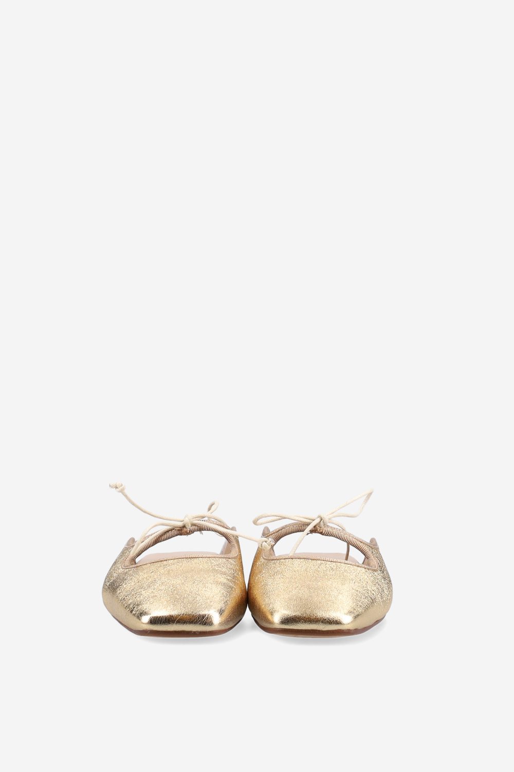 Glitter leather mules