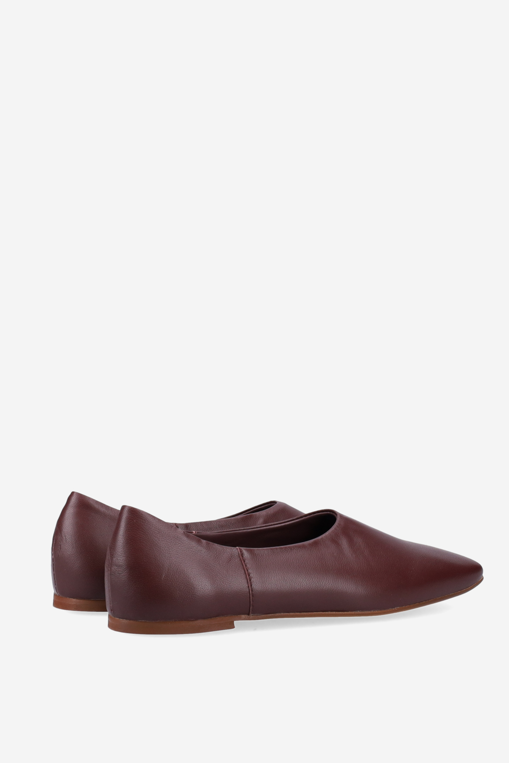 Leather ballerinas