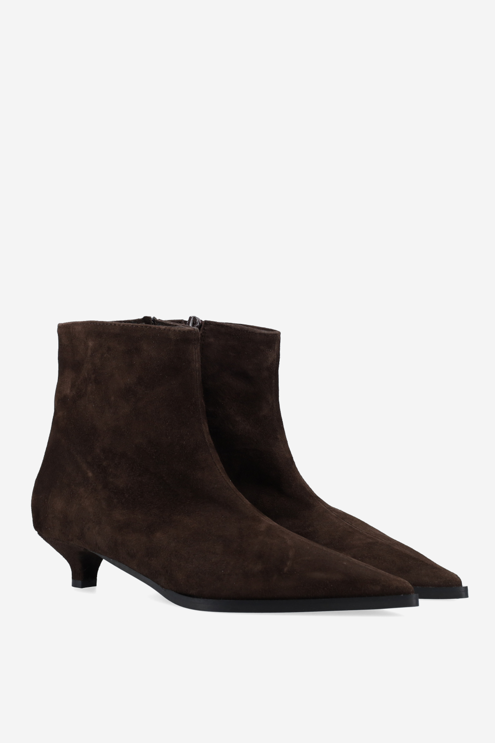 Suede ankle boots