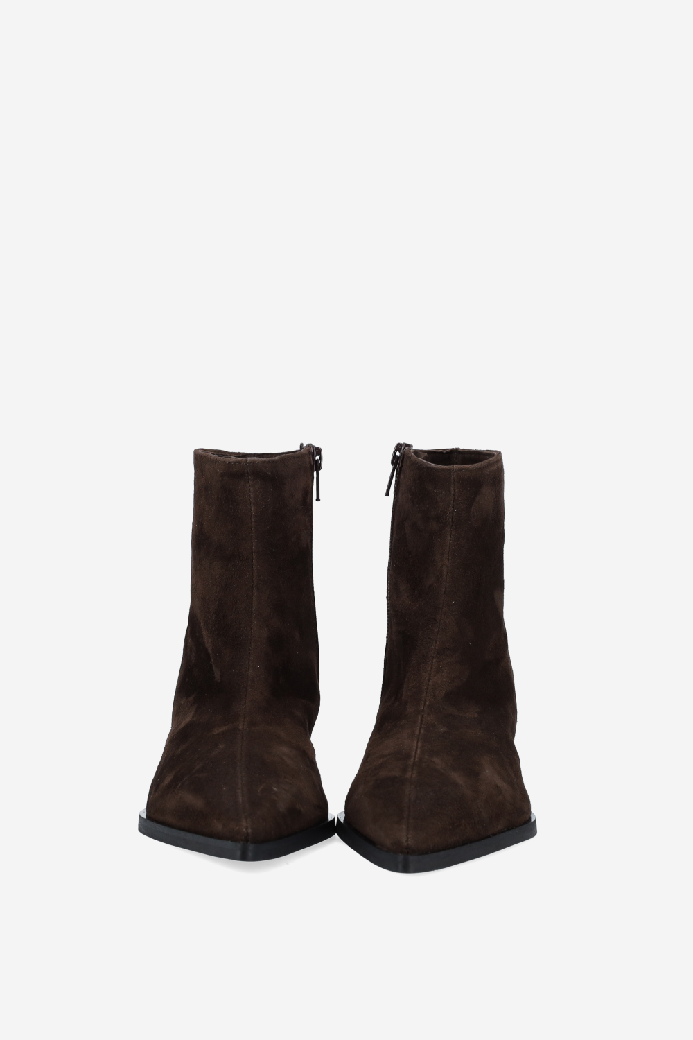 Suede ankle boots