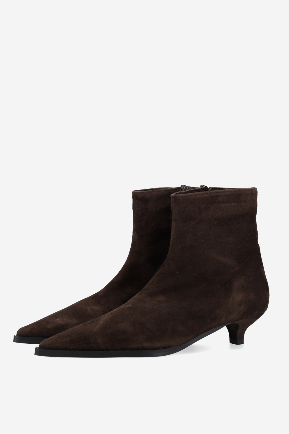 Suede ankle boots