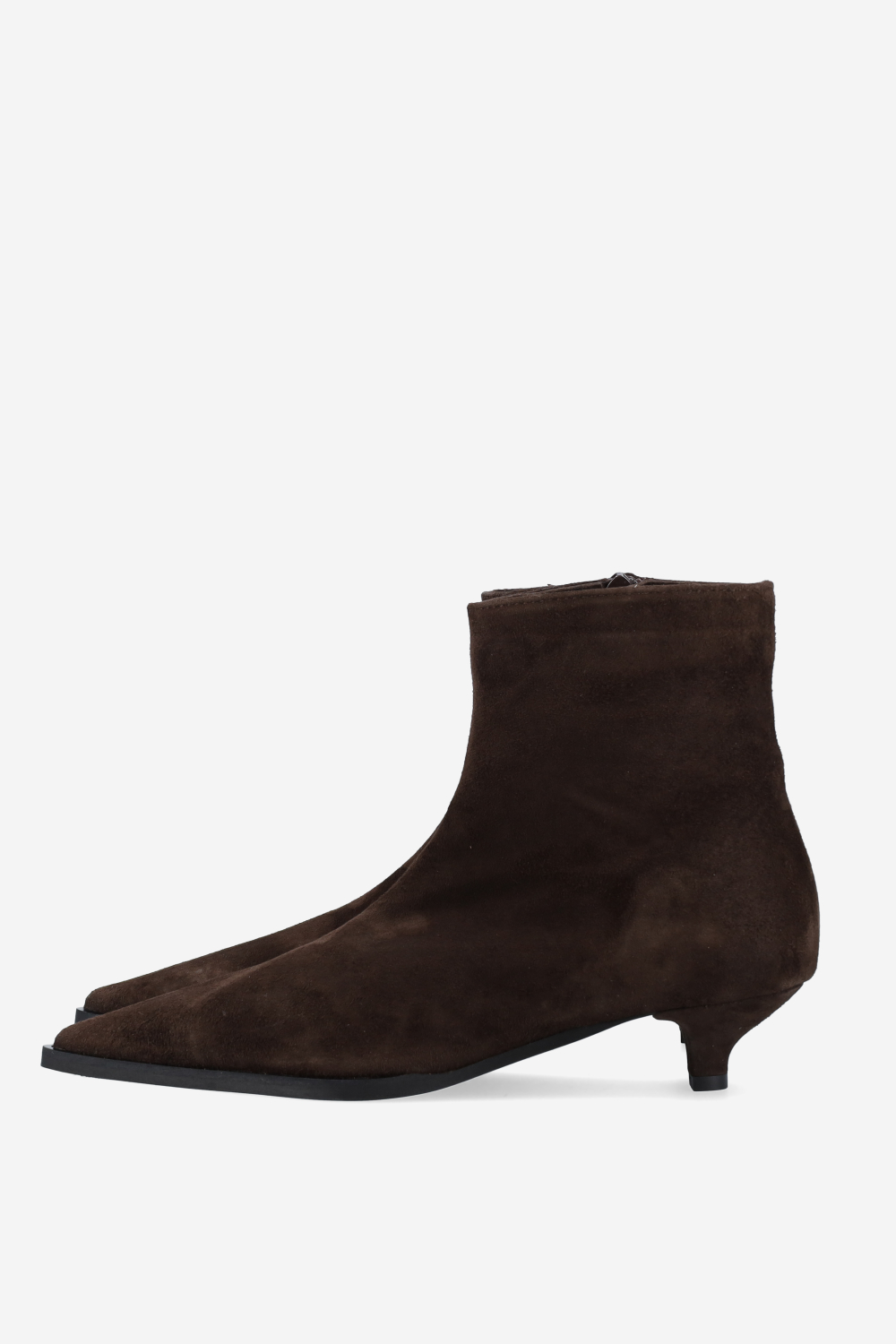 Suede ankle boots