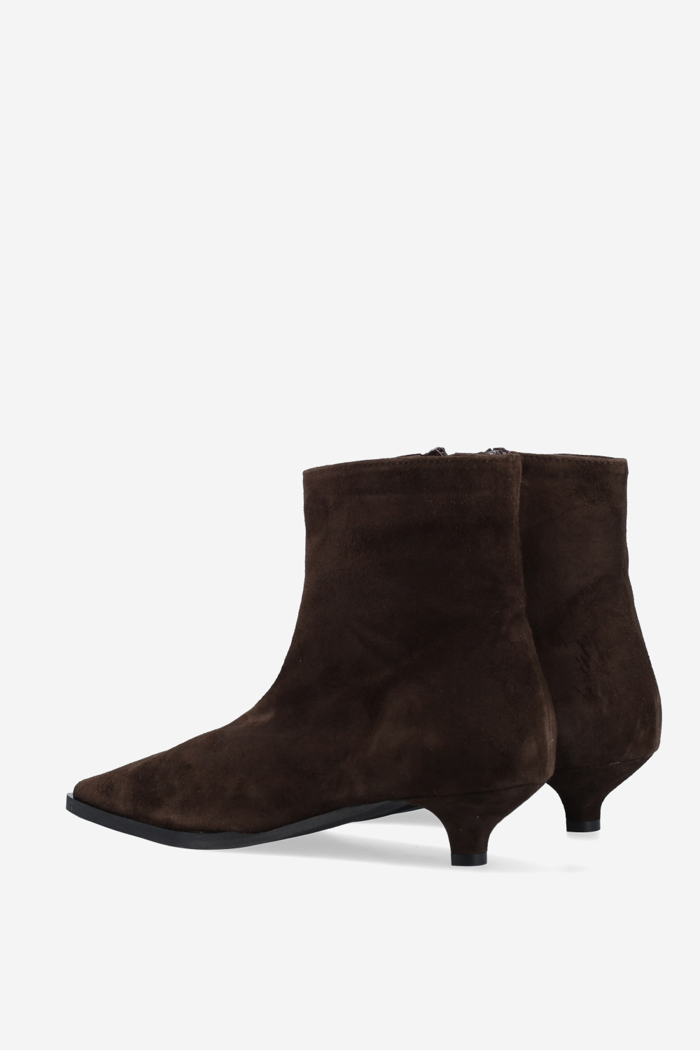 Suede ankle boots