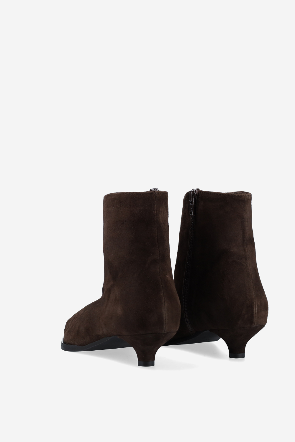Suede ankle boots