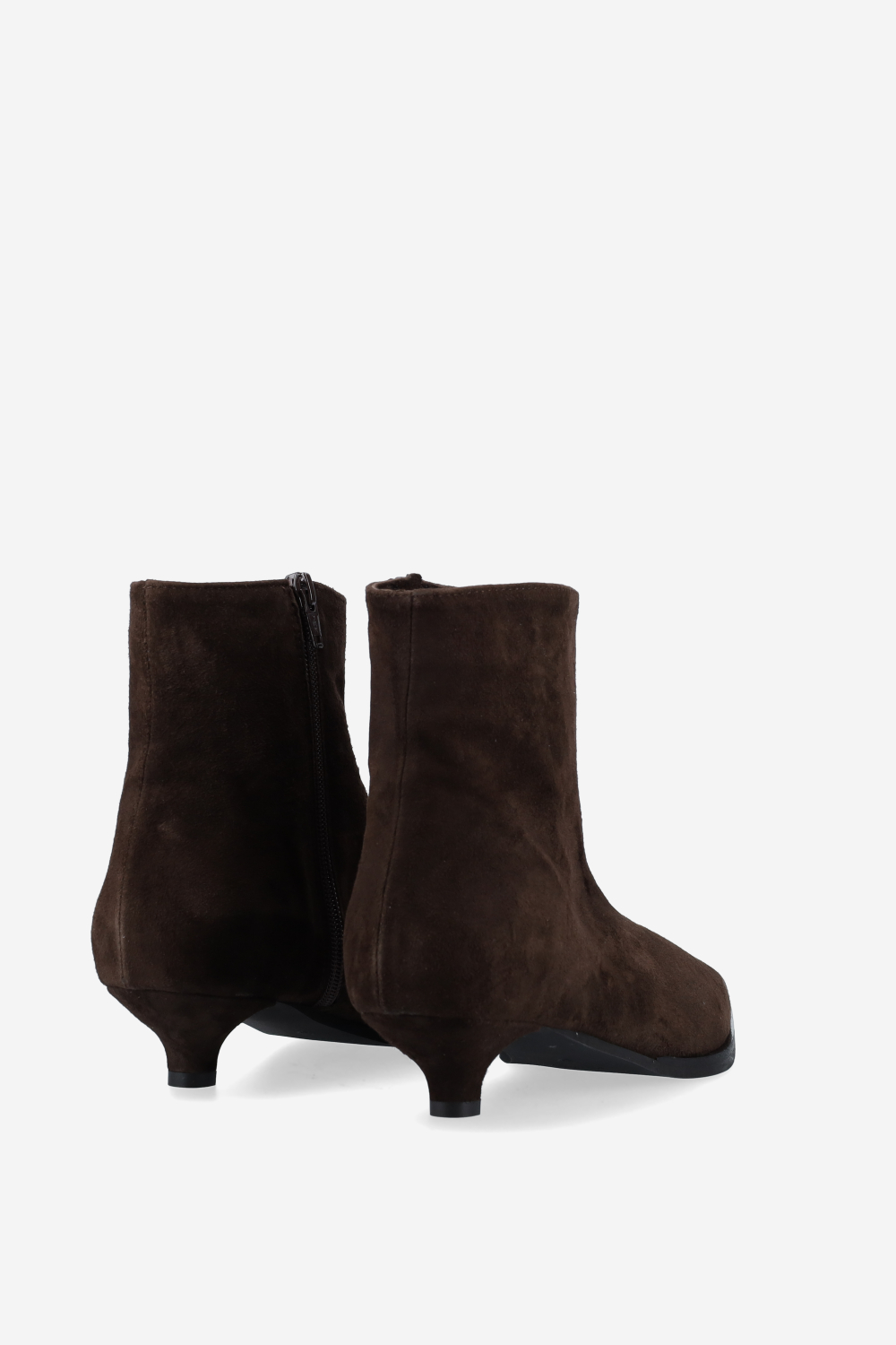 Suede ankle boots