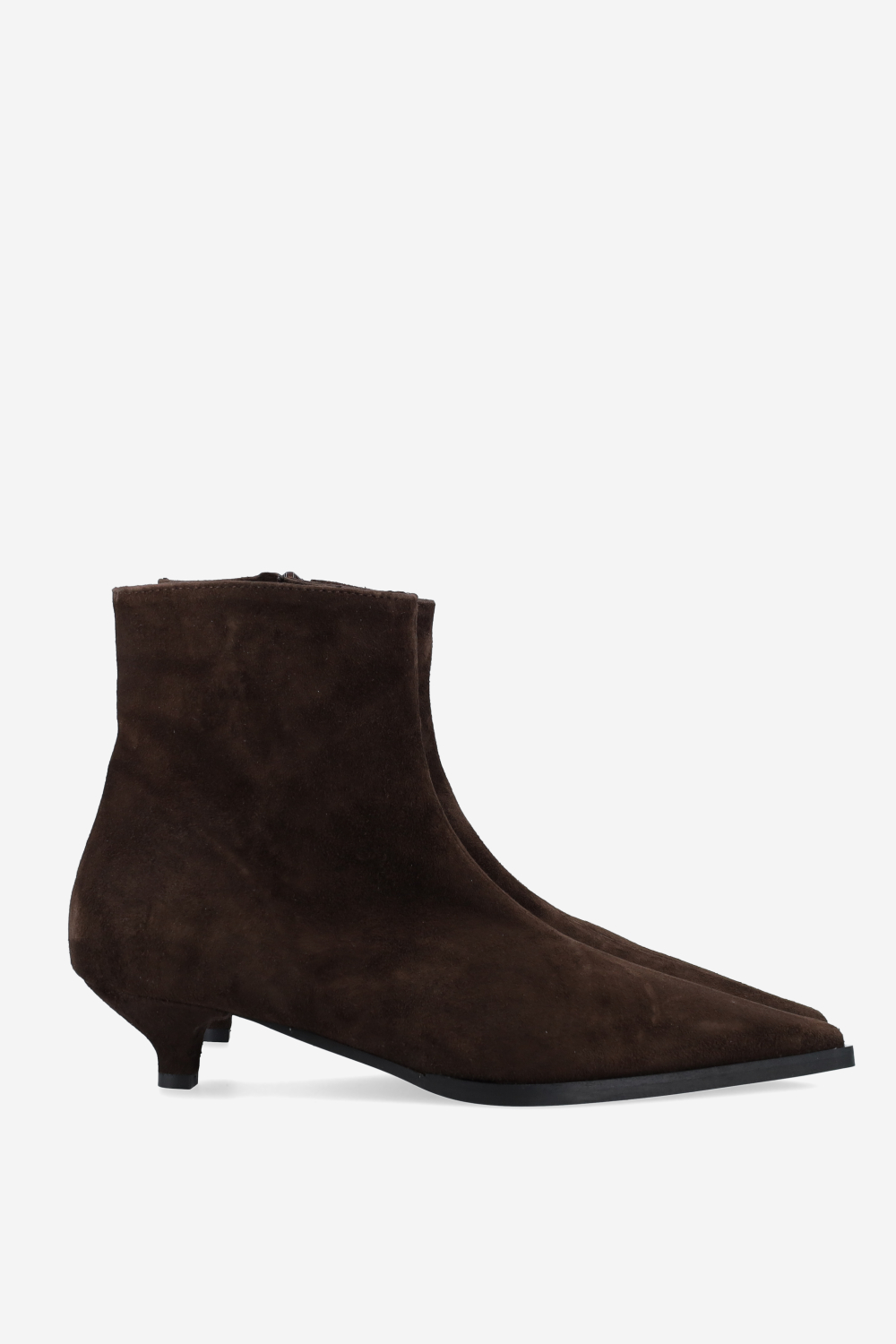 Suede ankle boots