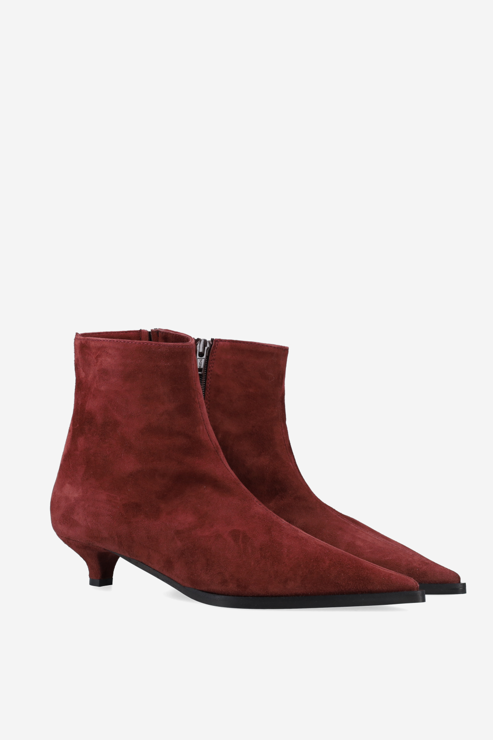 Suede ankle boots