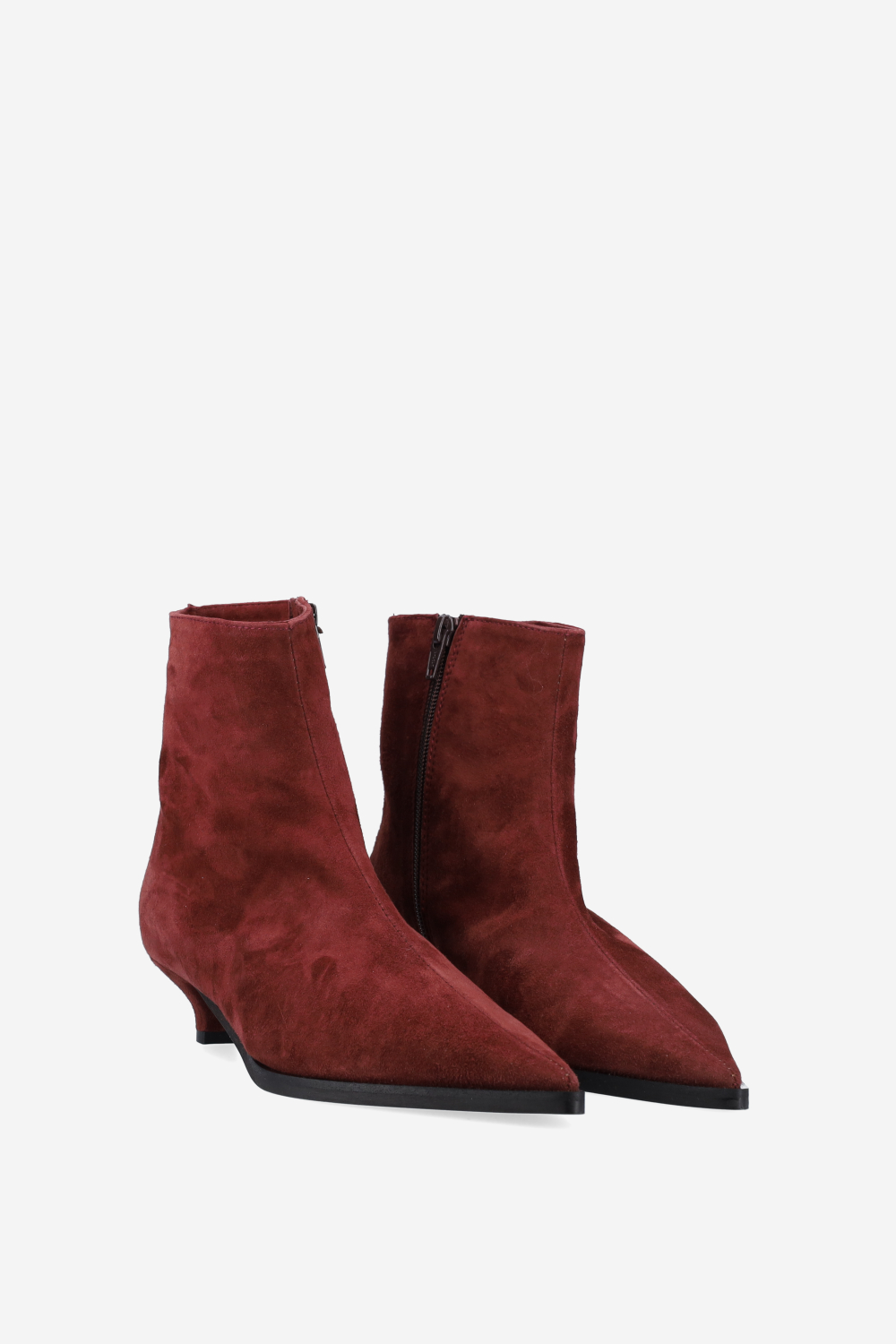 Suede ankle boots
