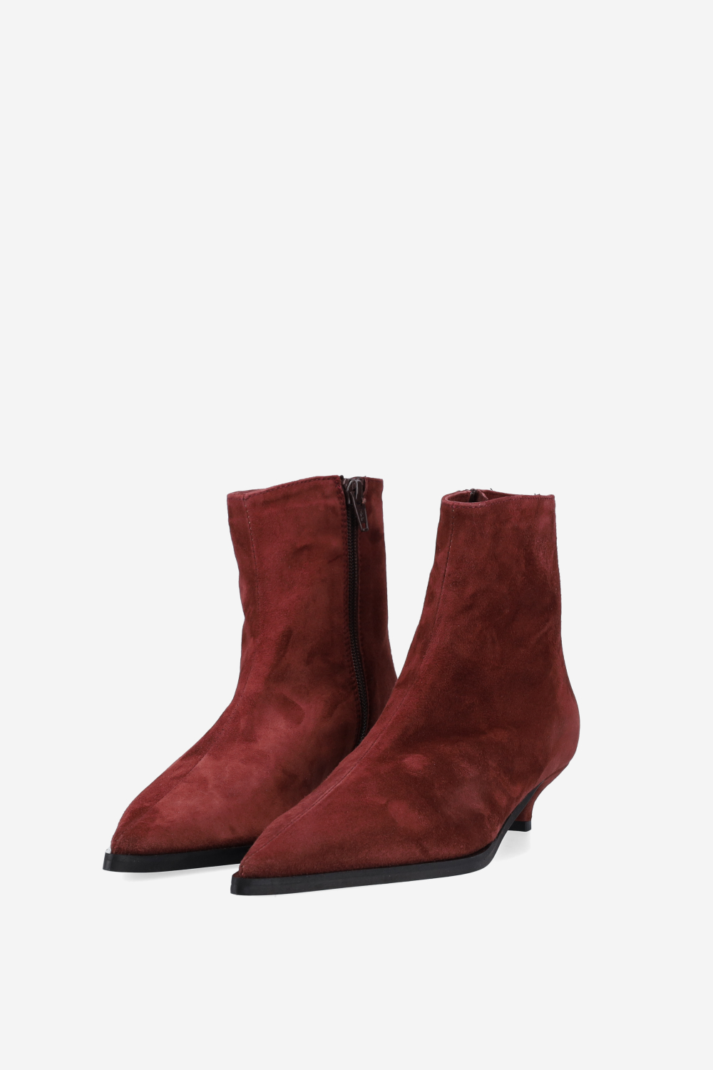 Suede ankle boots