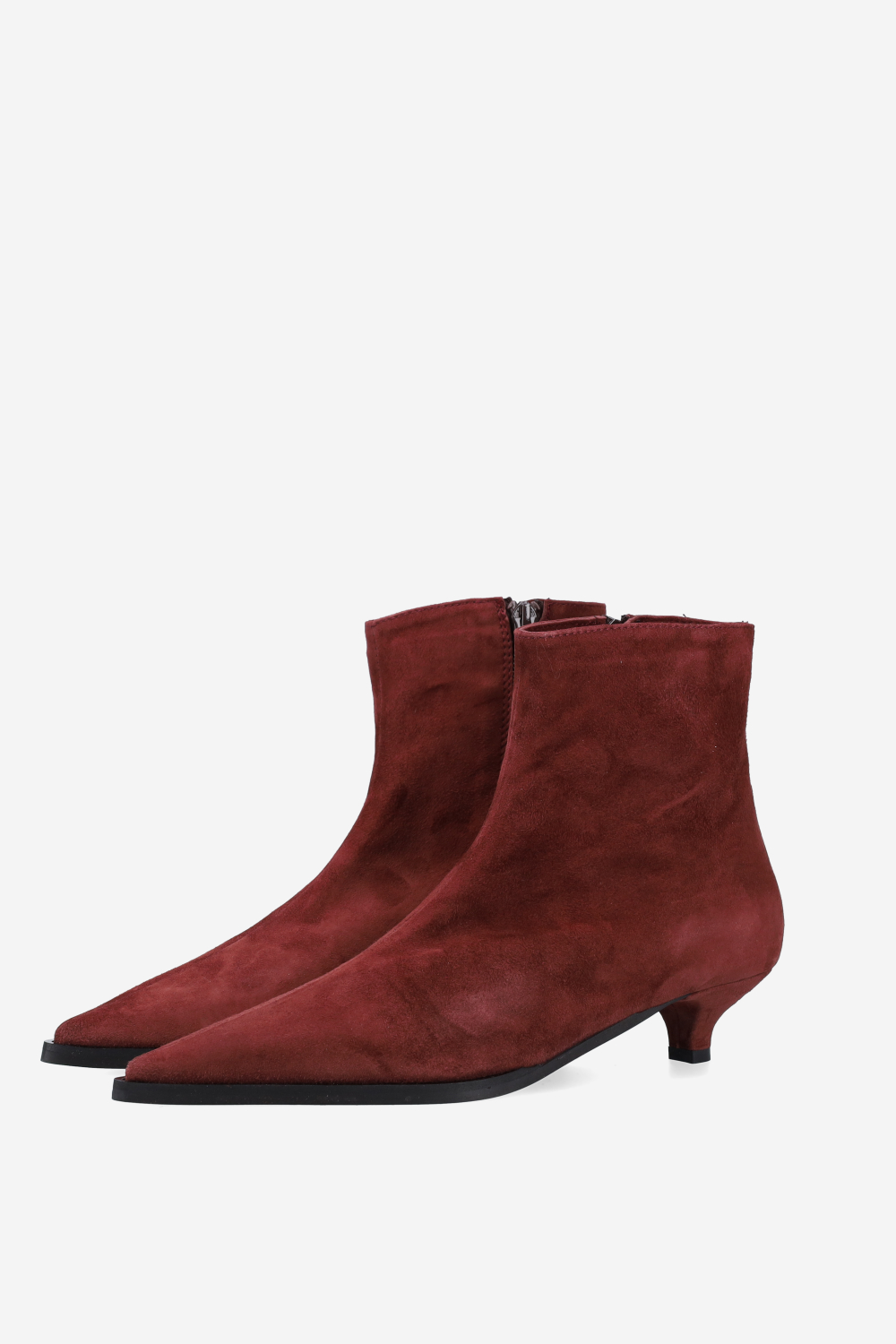 Suede ankle boots