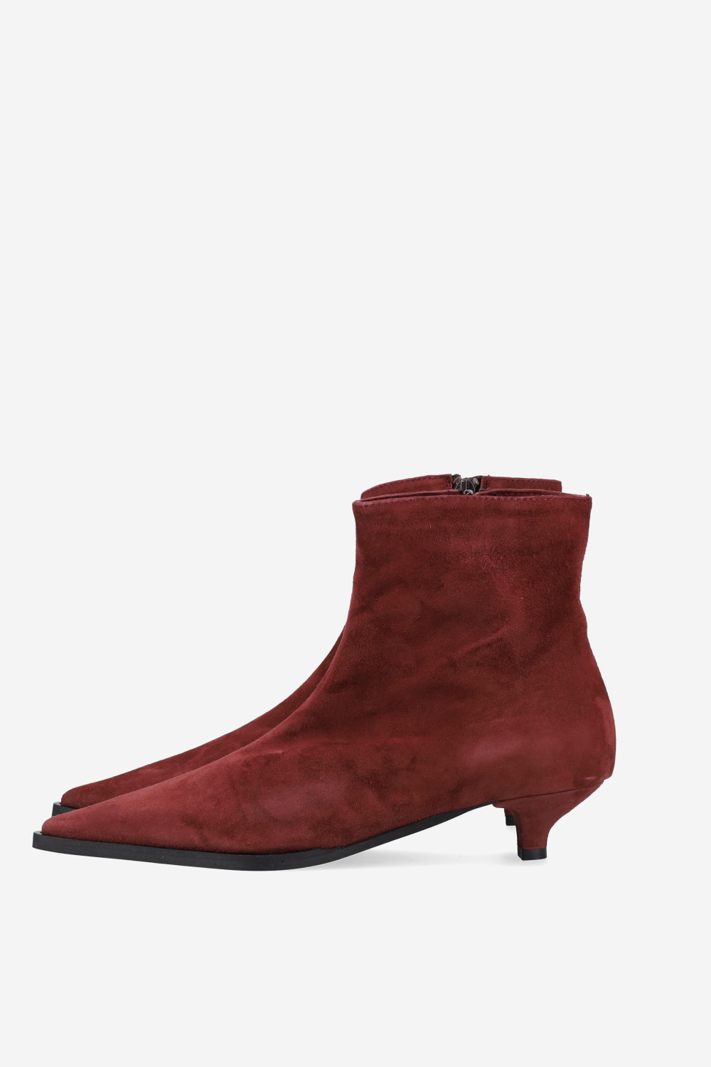 Suede ankle boots