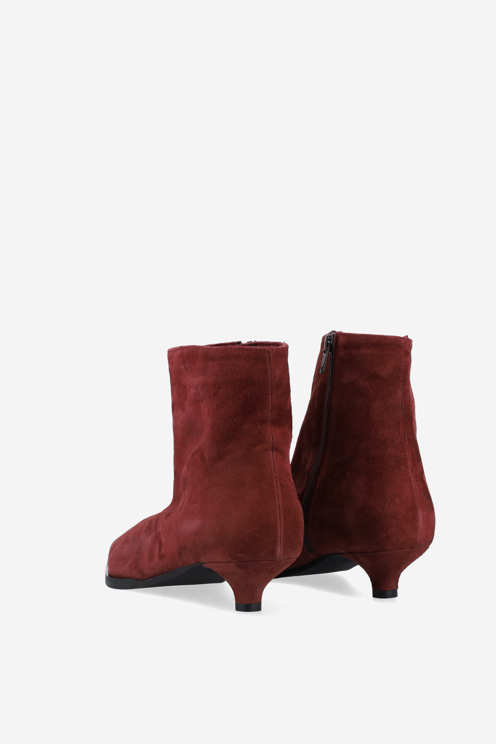 Suede ankle boots