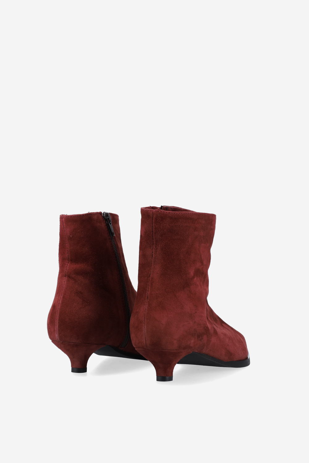 Suede ankle boots