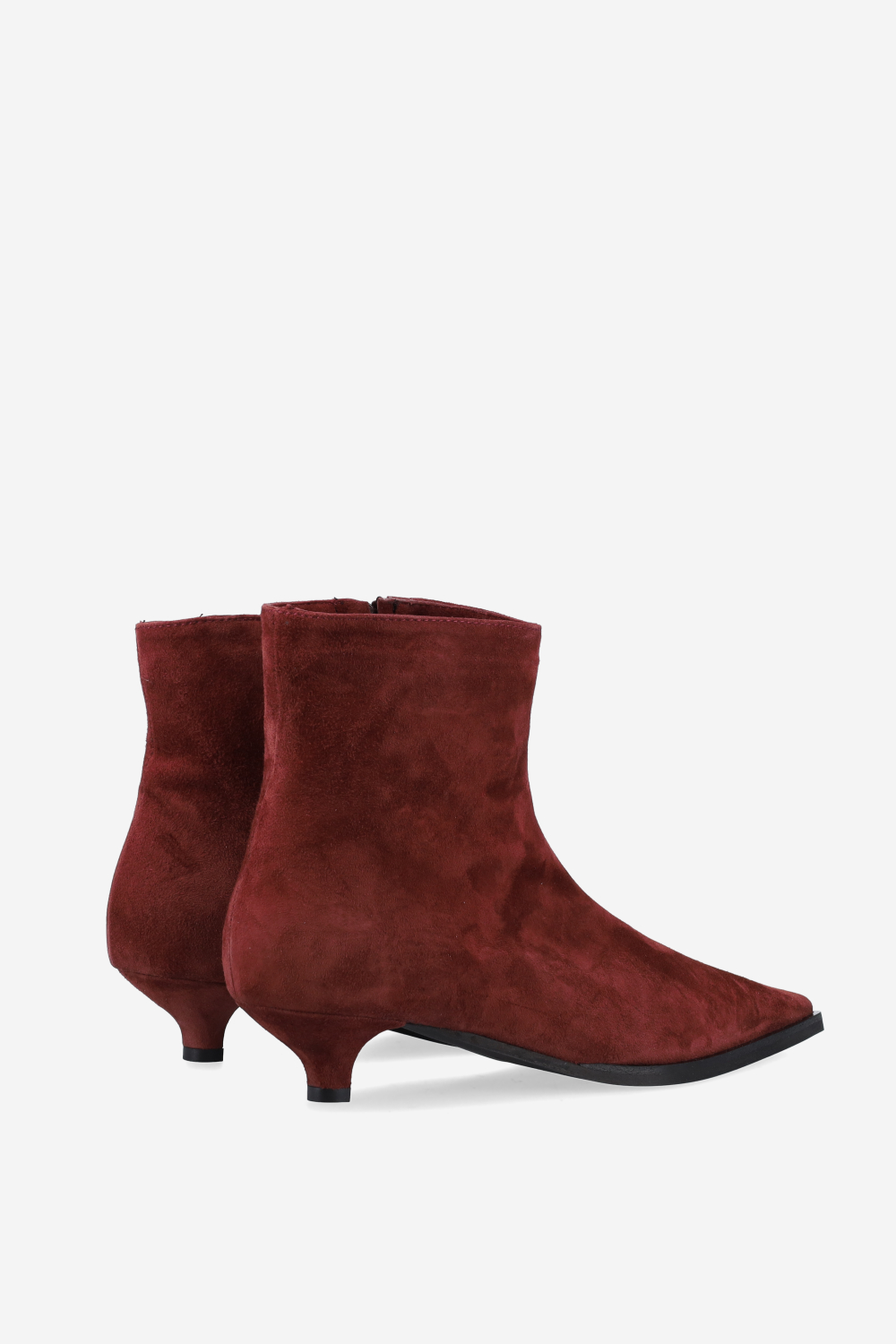 Suede ankle boots