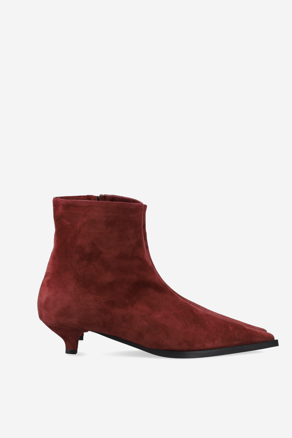 Suede ankle boots