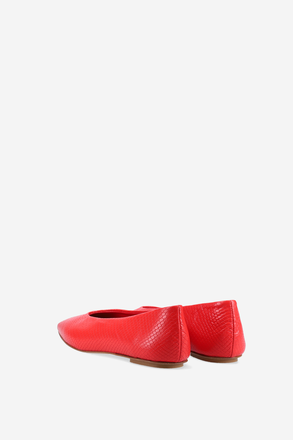 Bilbao pitone leather ballerinas