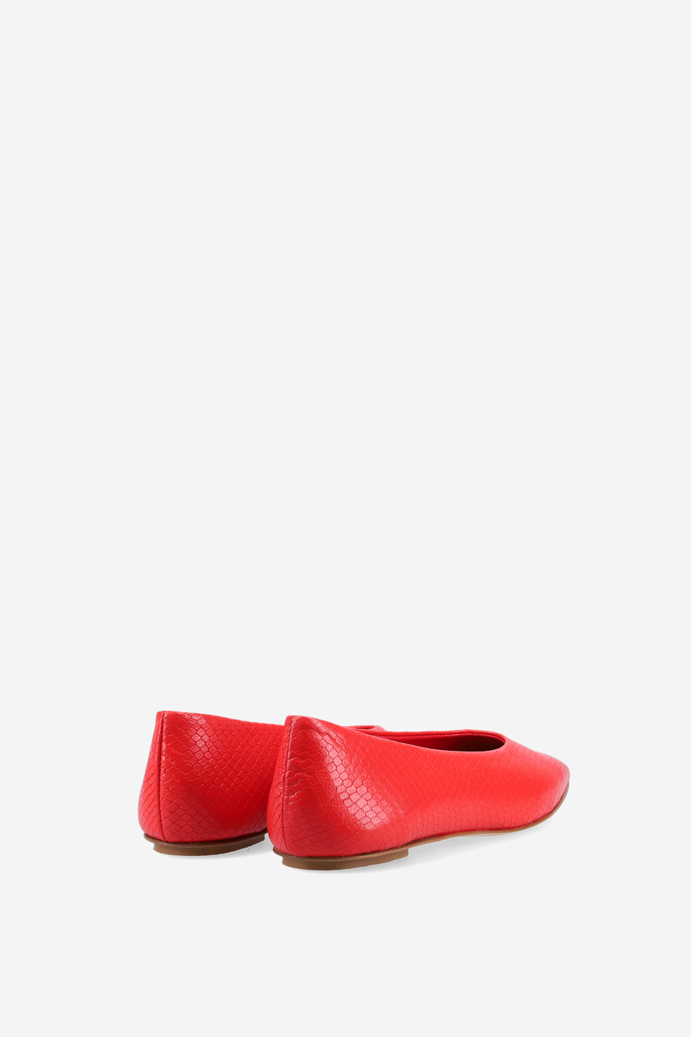 Bilbao pitone leather ballerinas