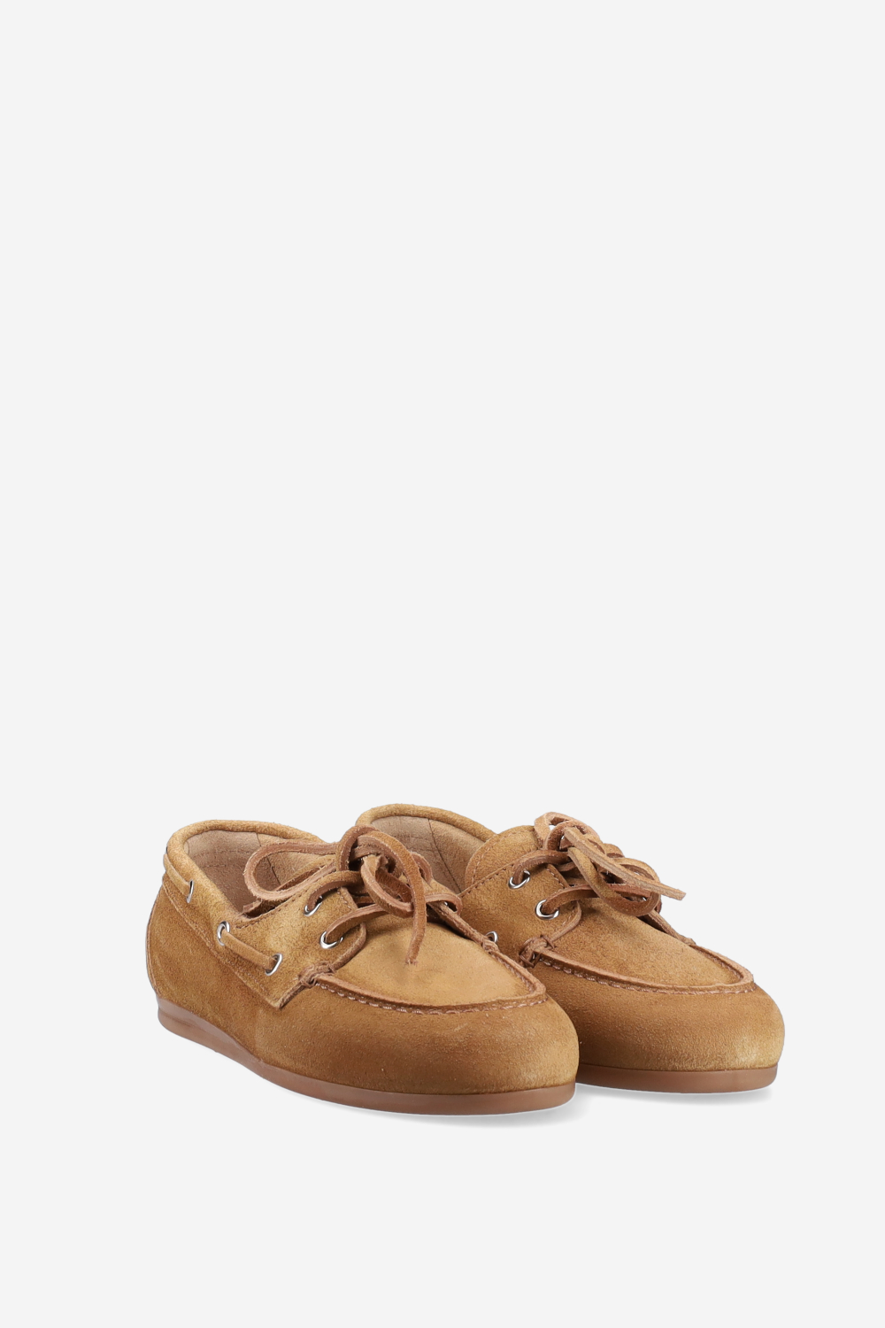 Boat brushed suede loafers
