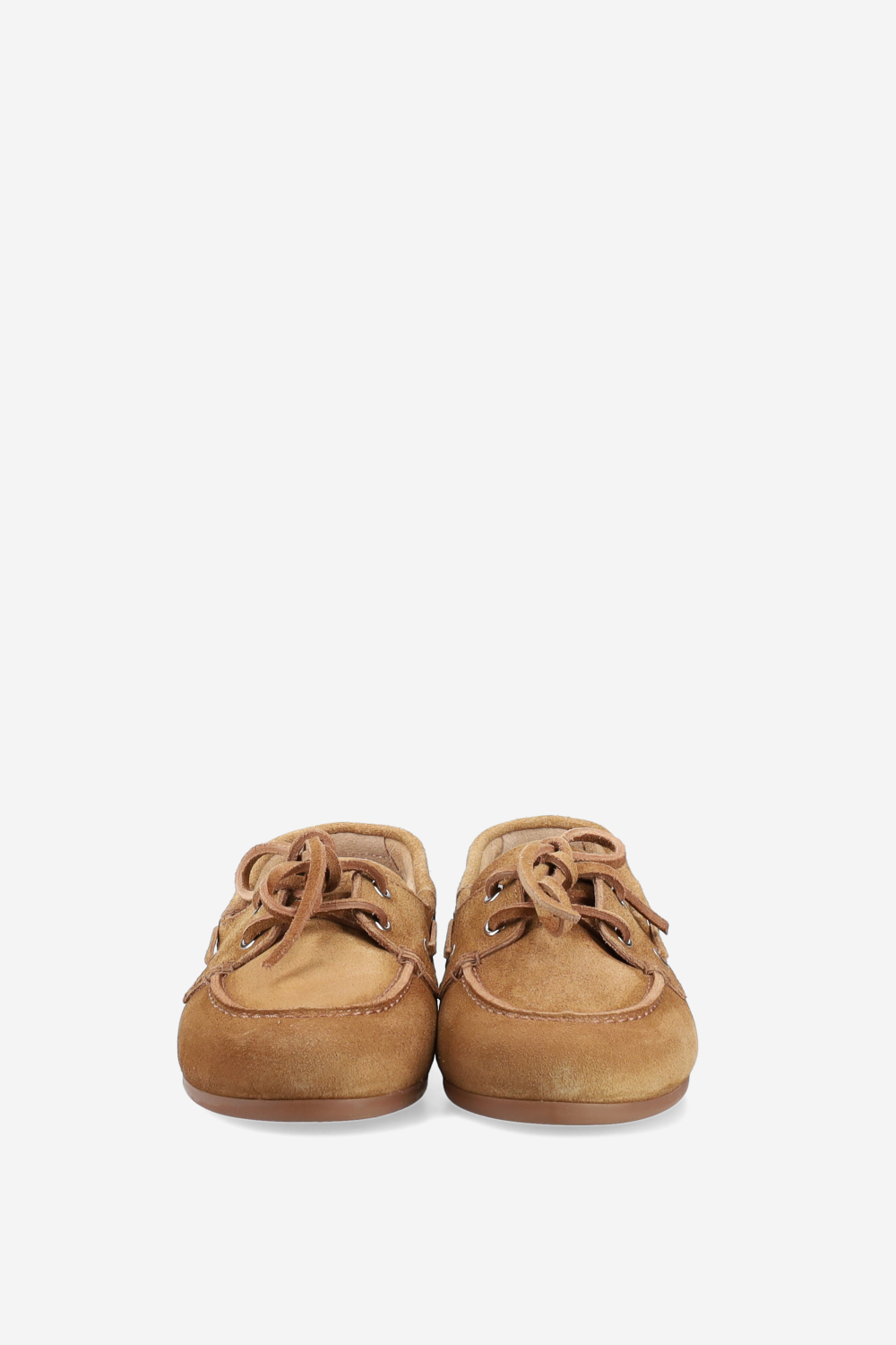 Boat brushed suede loafers