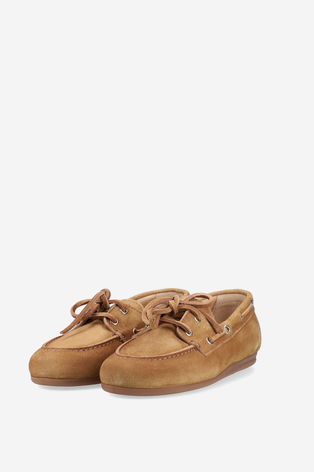 Boat brushed suede loafers