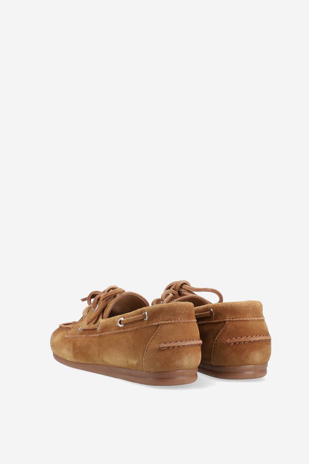 Boat brushed suede loafers