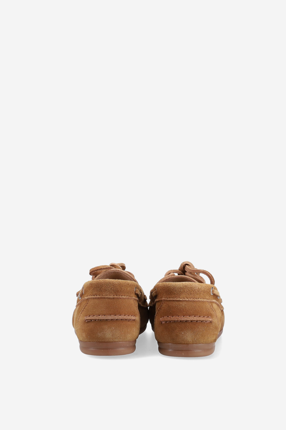 Boat brushed suede loafers