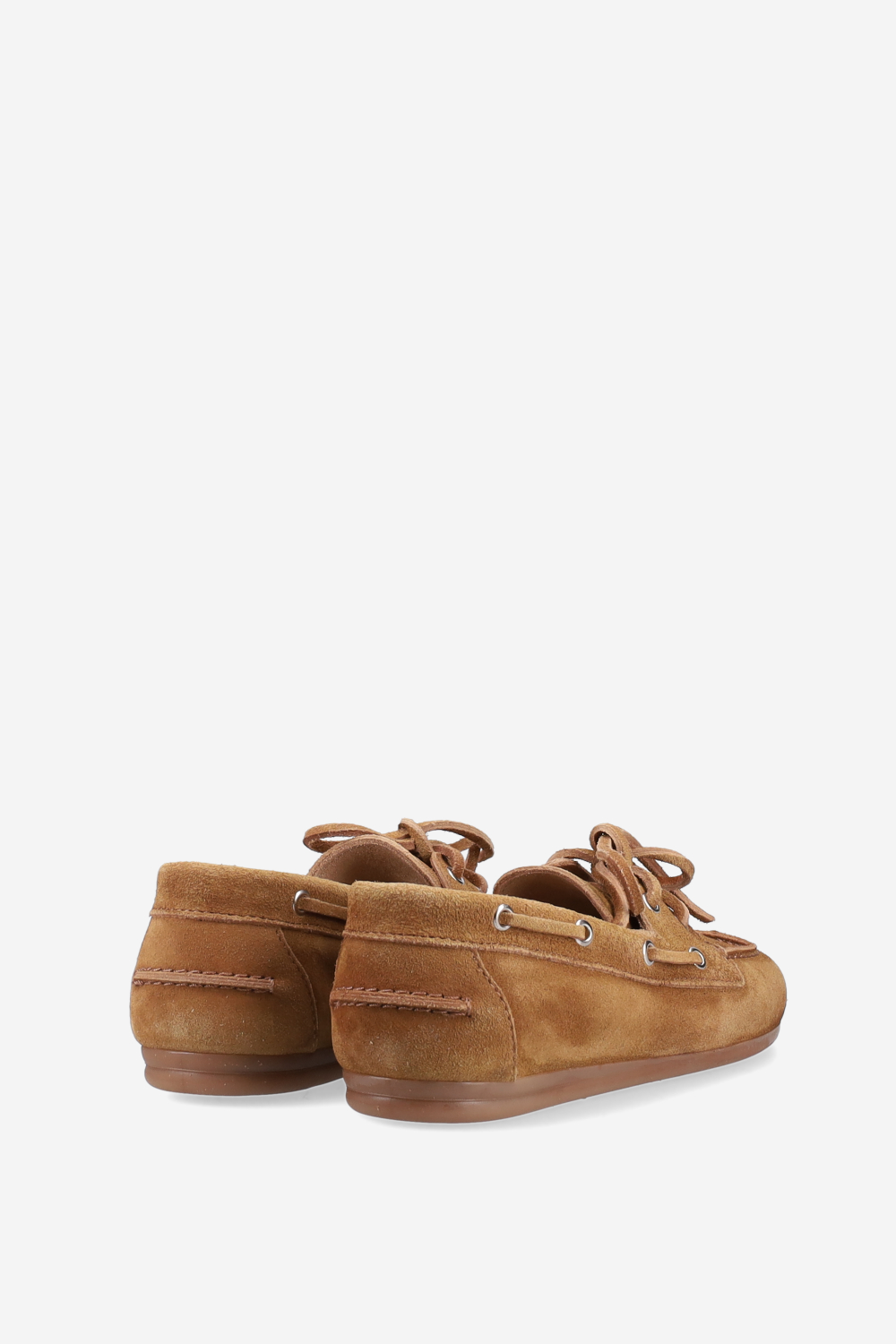 Boat brushed suede loafers