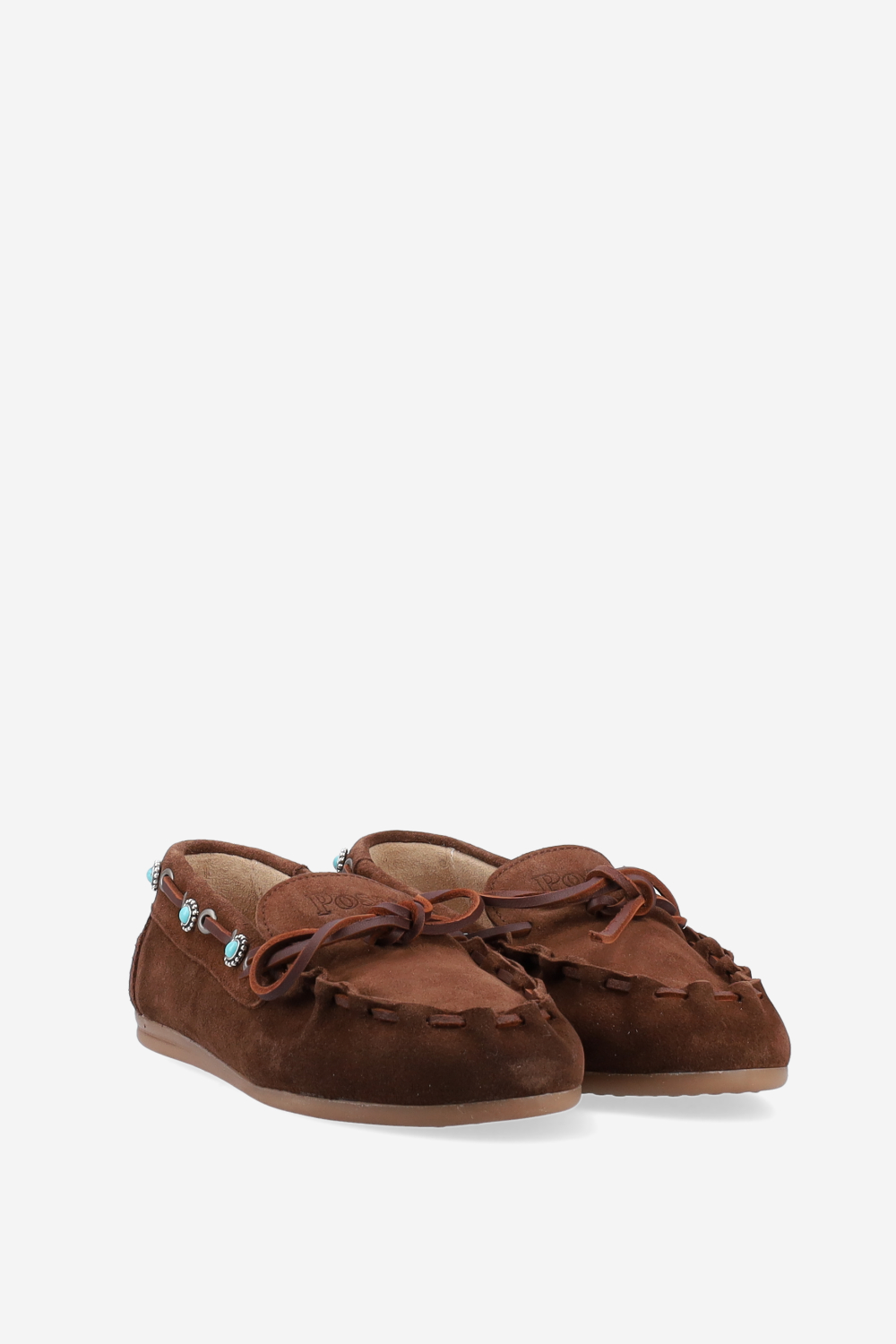 Boat suede western loafers