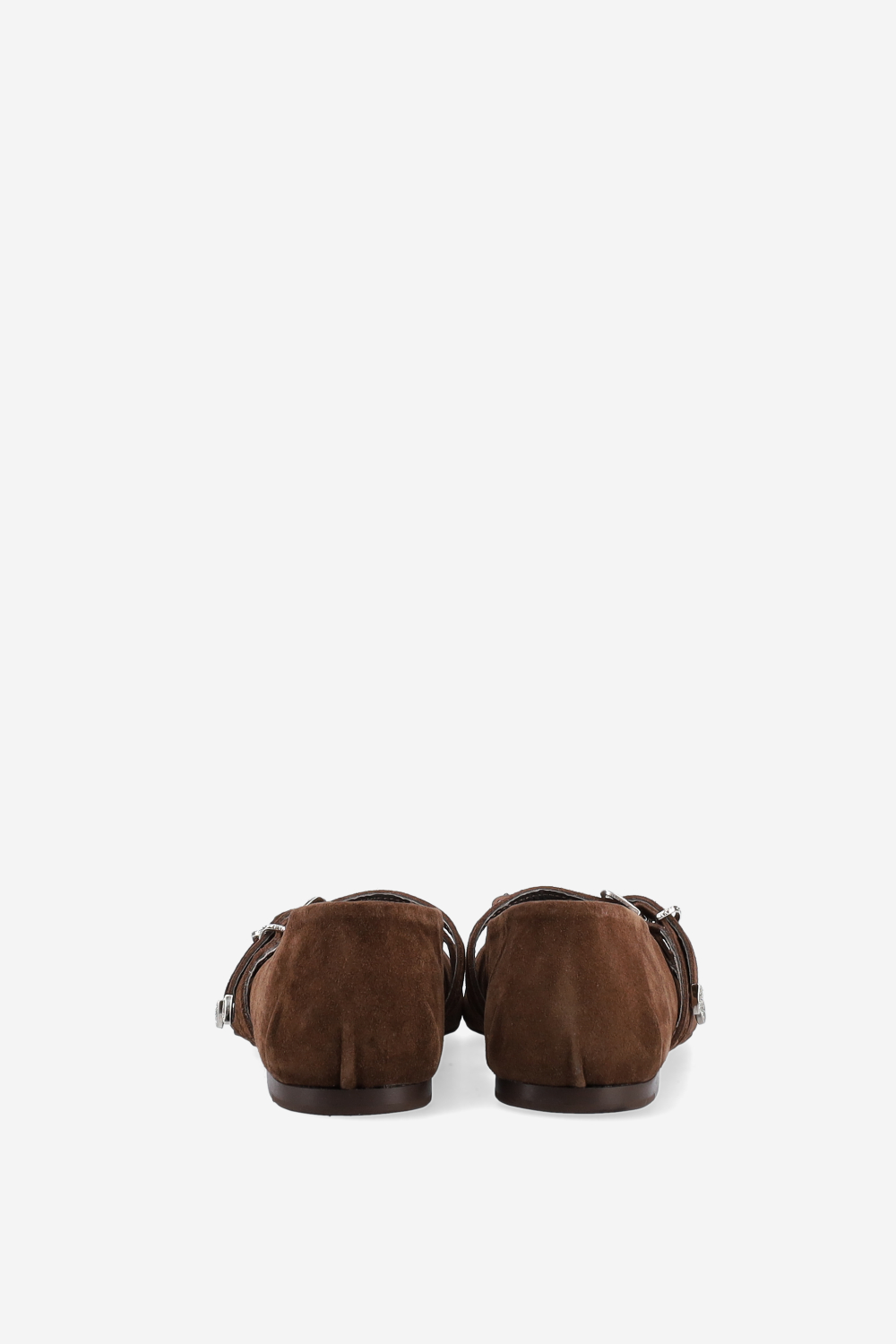 Vita suede double strap ballerinas