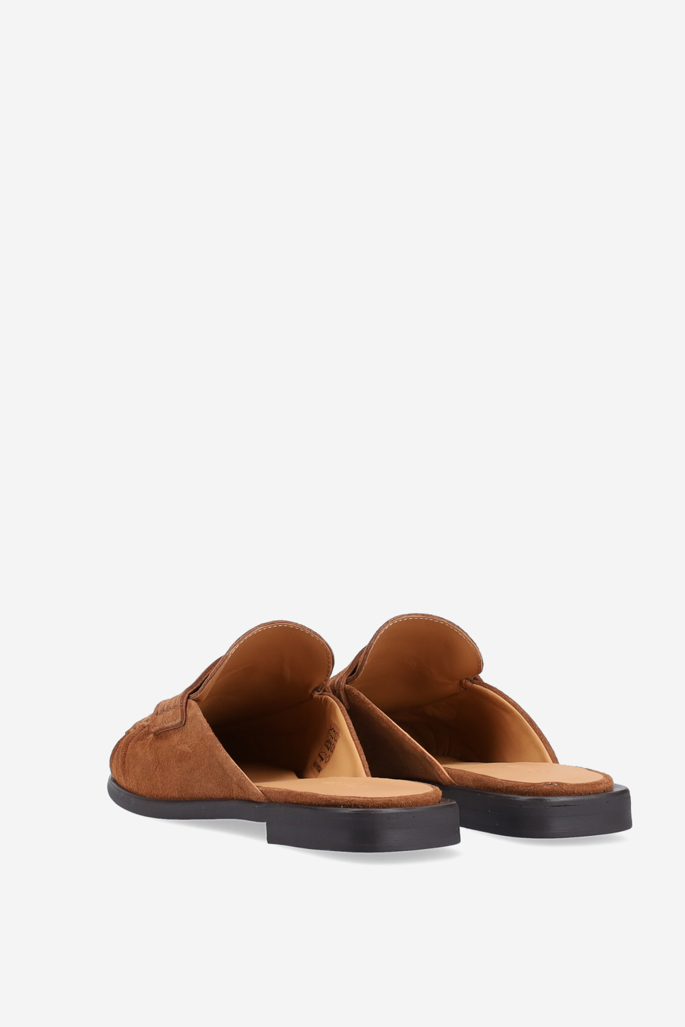 Penny suede mules