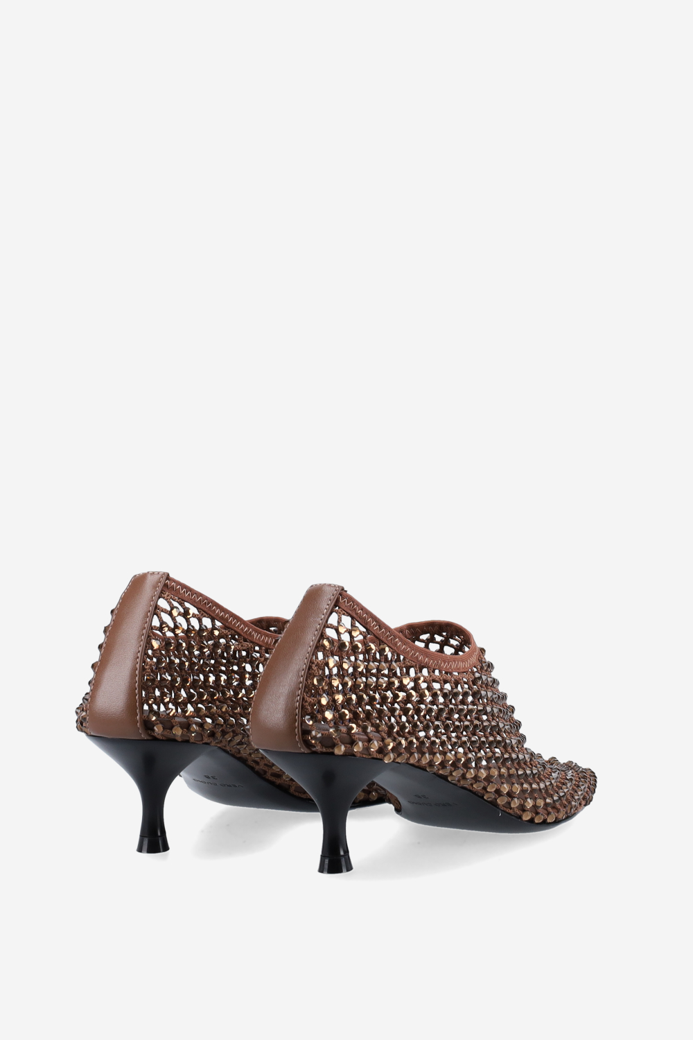 Embellished heeled pumps