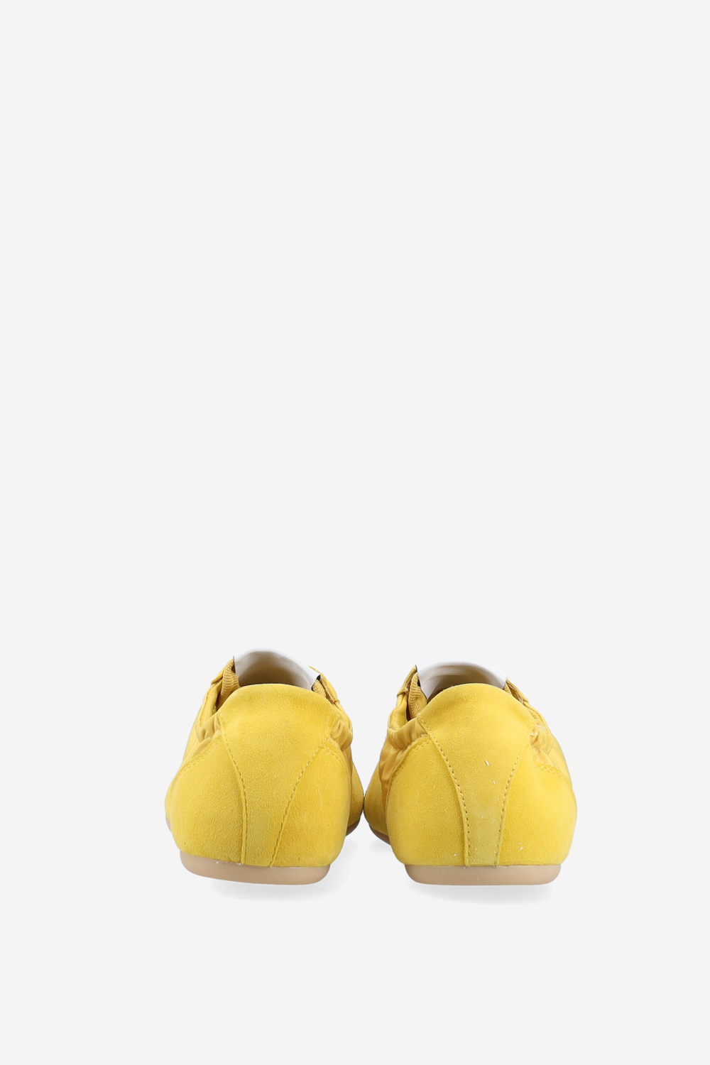 Nylon / suede sneakers