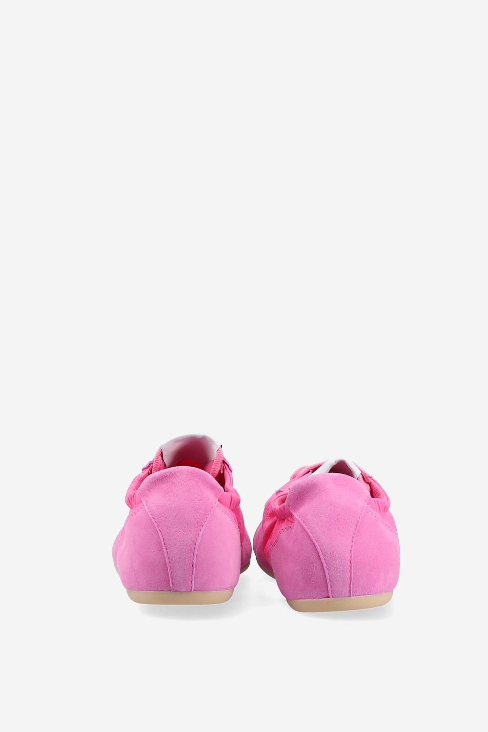 Nylon / suede sneakers