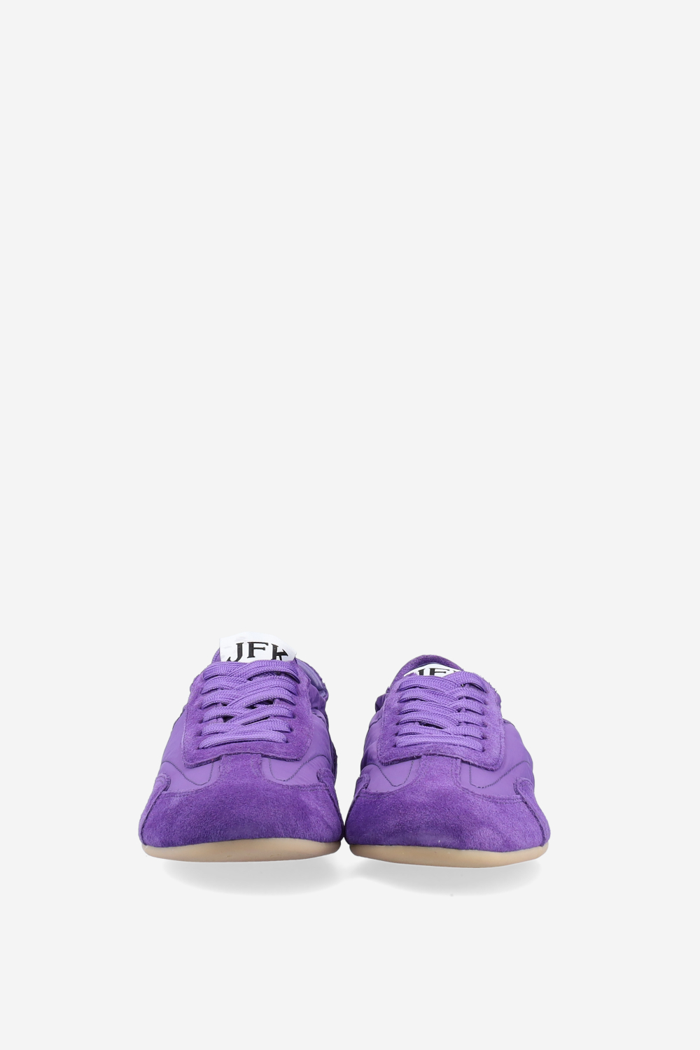 Nylon / suede sneakers