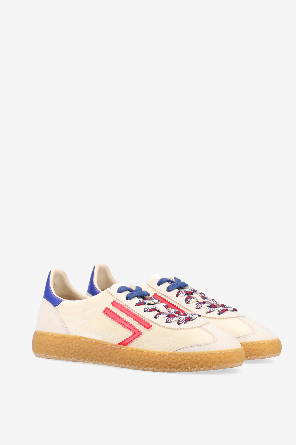 6.01 XS velvet sneakers