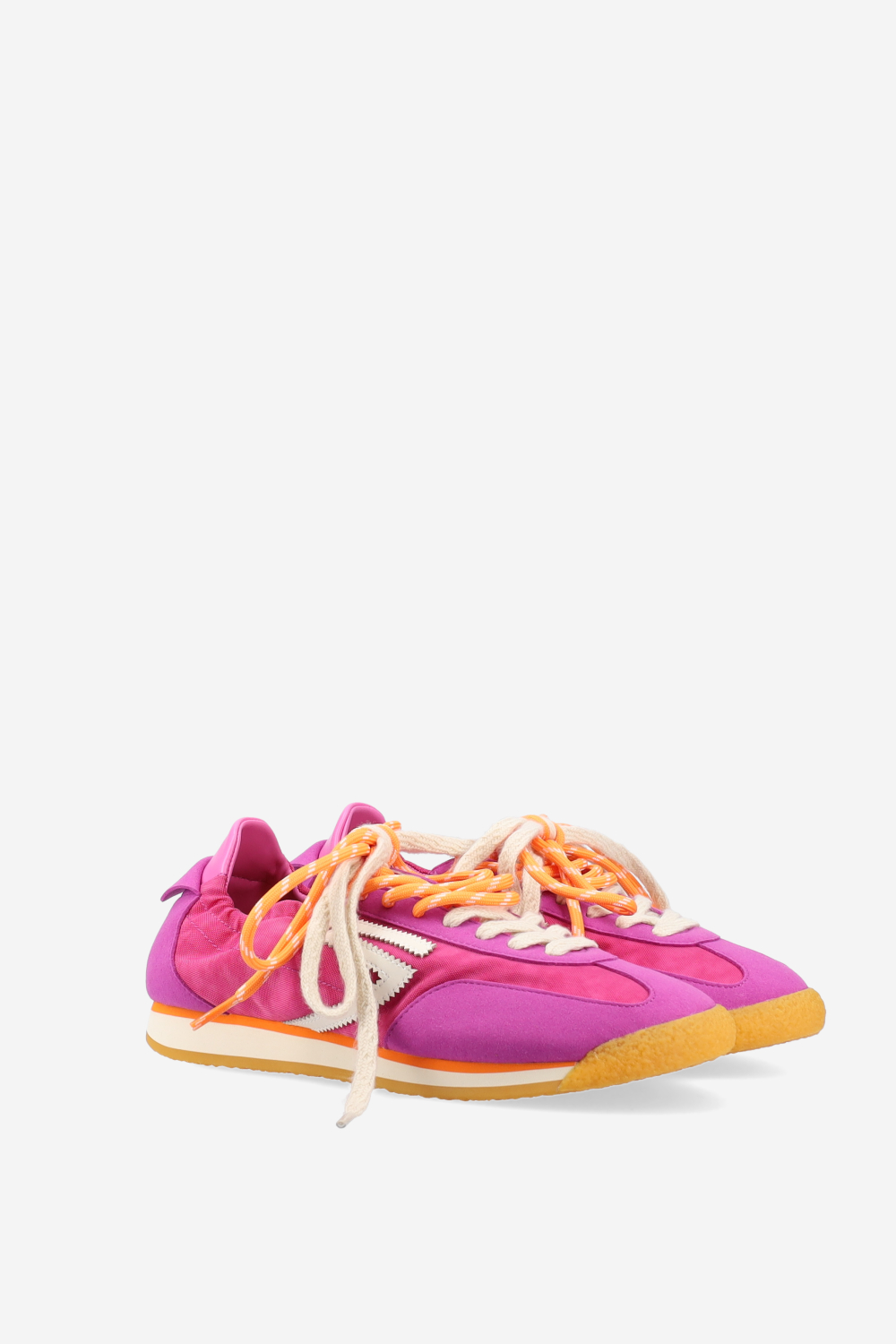 6.02 Panther suede sneakers