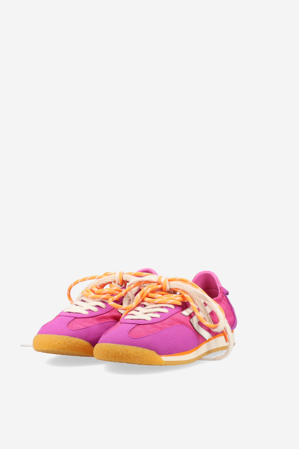 6.02 Panther suede sneakers