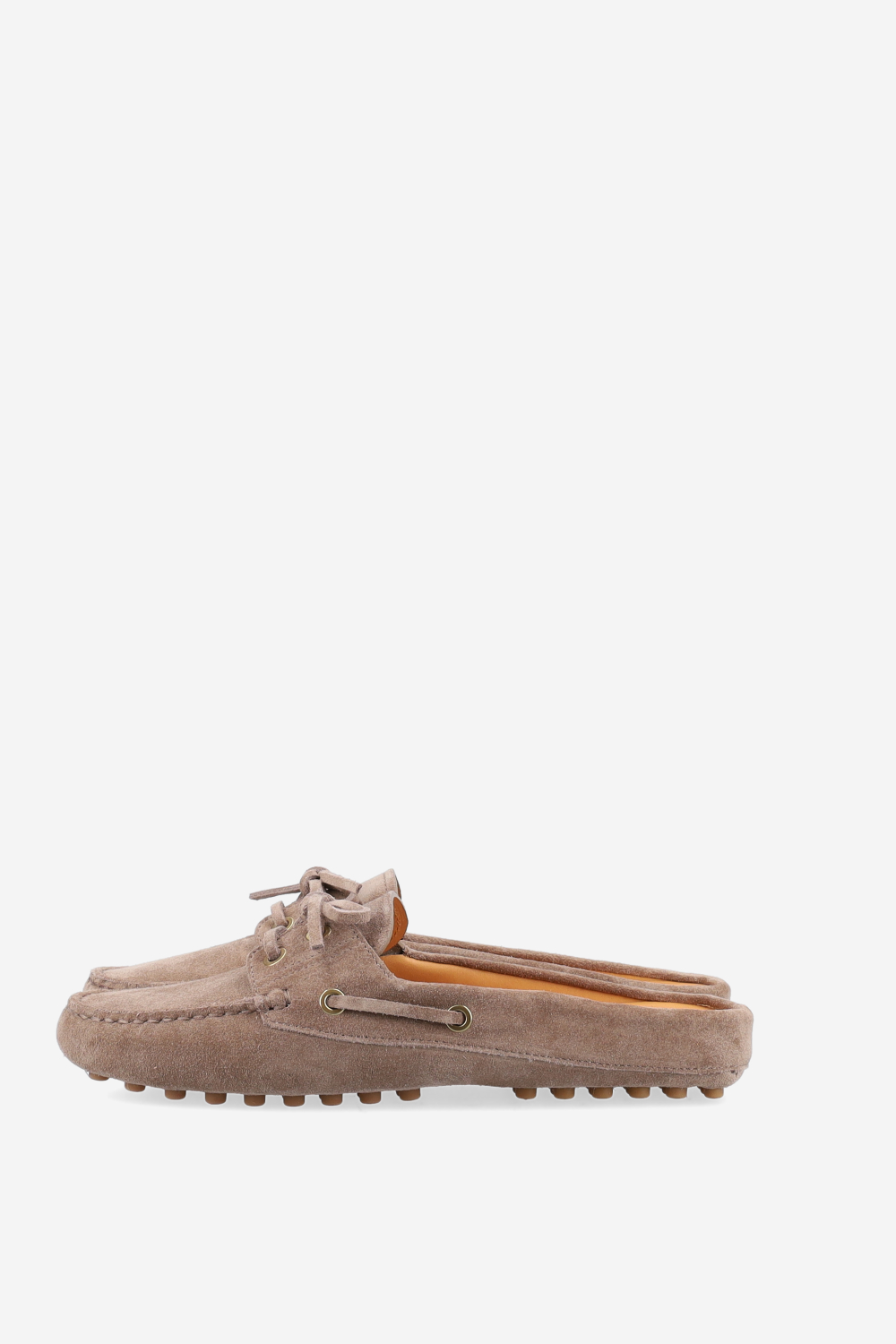 Gommino suede loafers