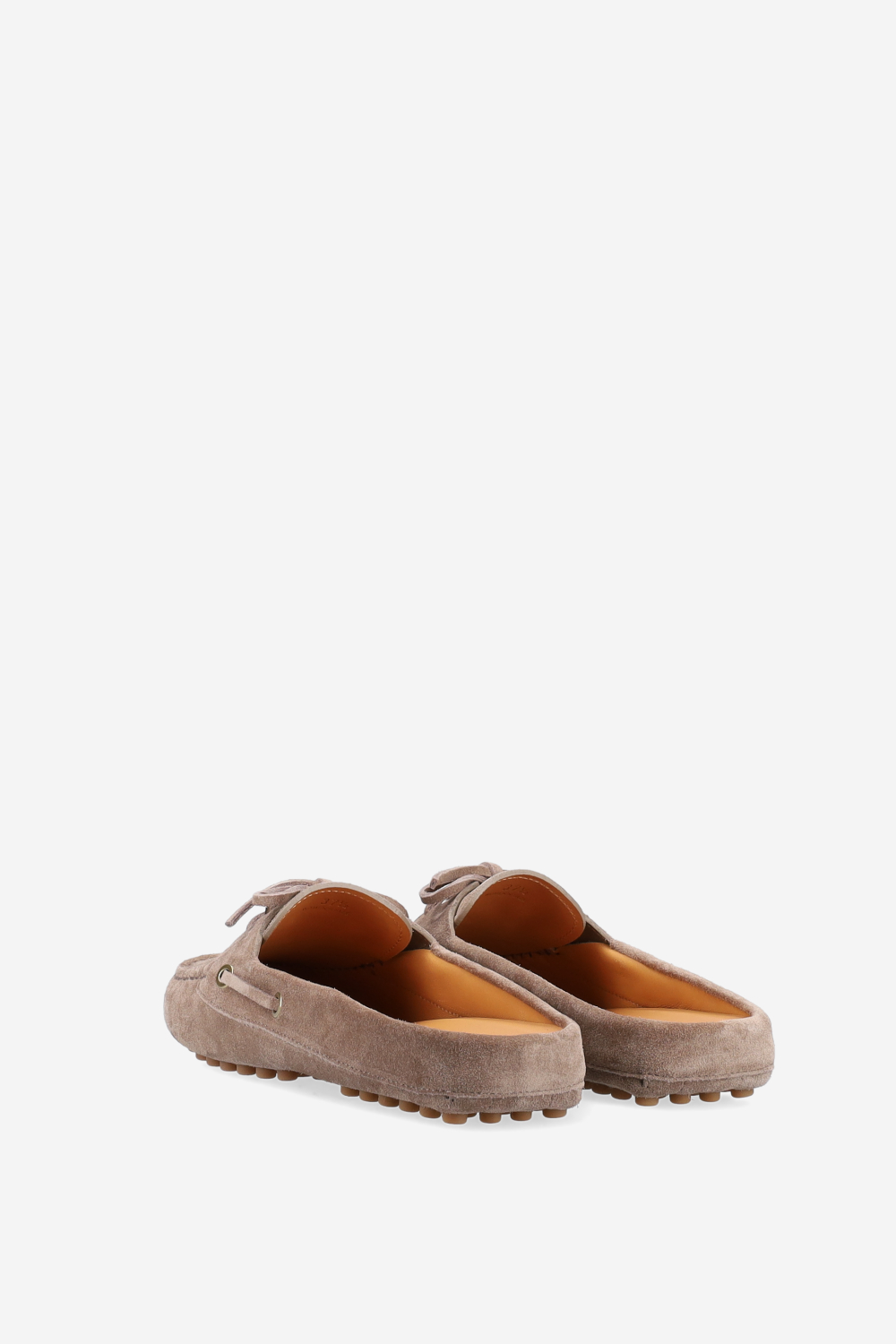 Gommino suede loafers