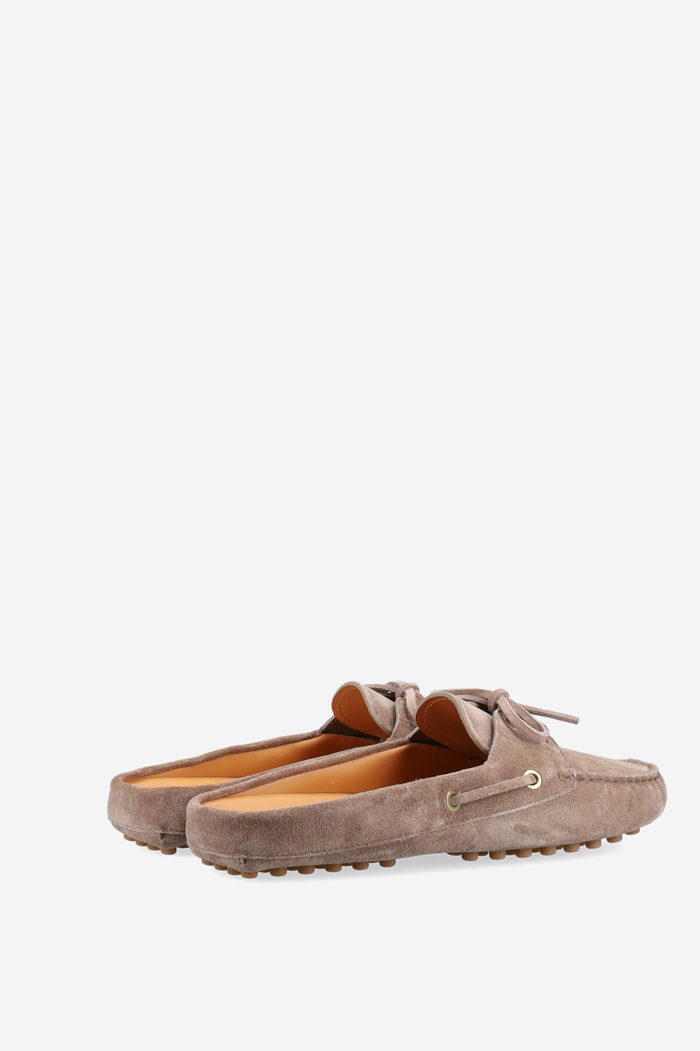 Gommino suede loafers