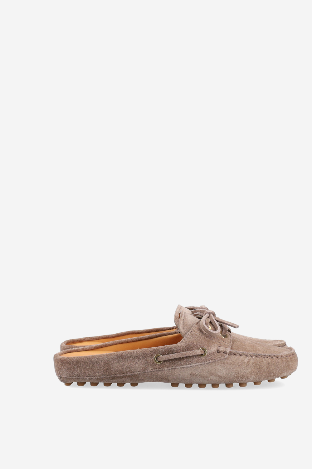 Gommino suede loafers