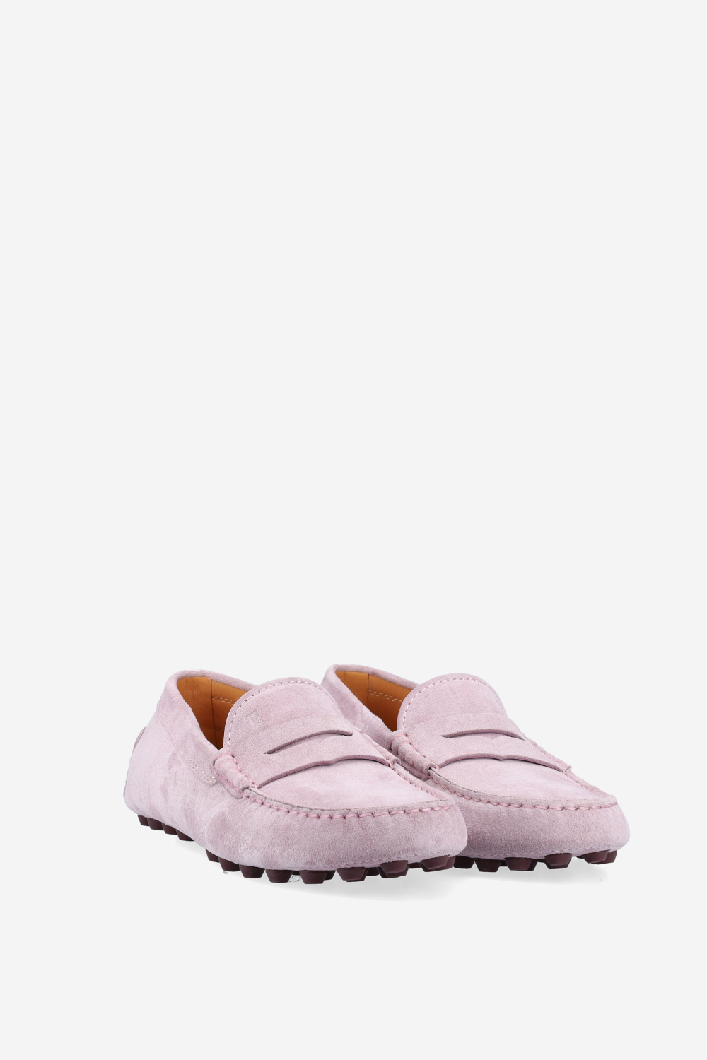 Gommino suede loafers