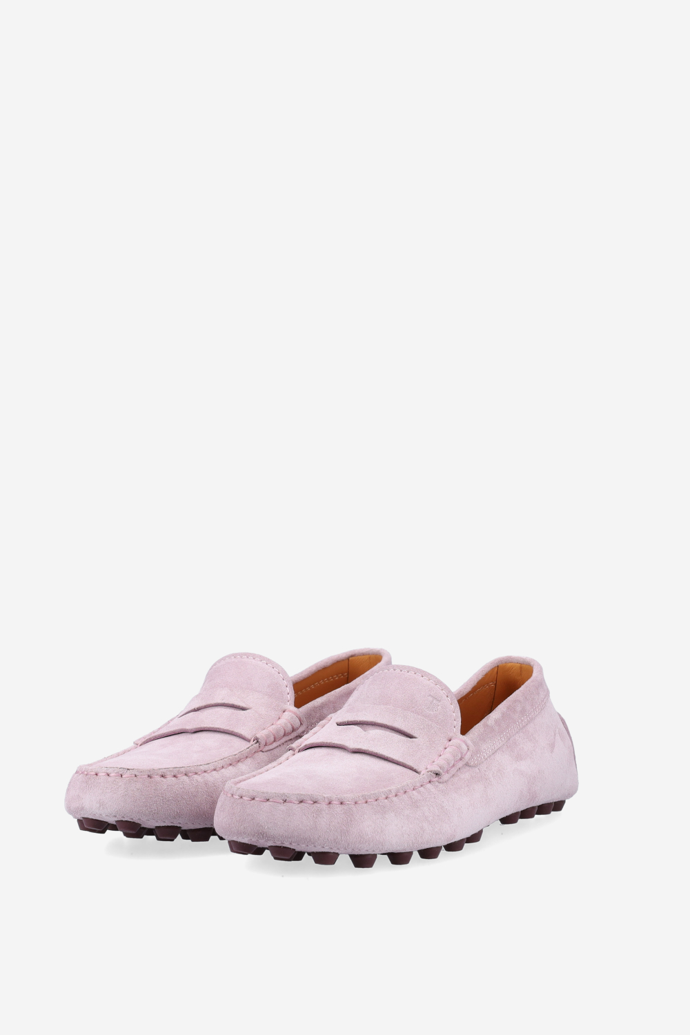 Gommino suede loafers