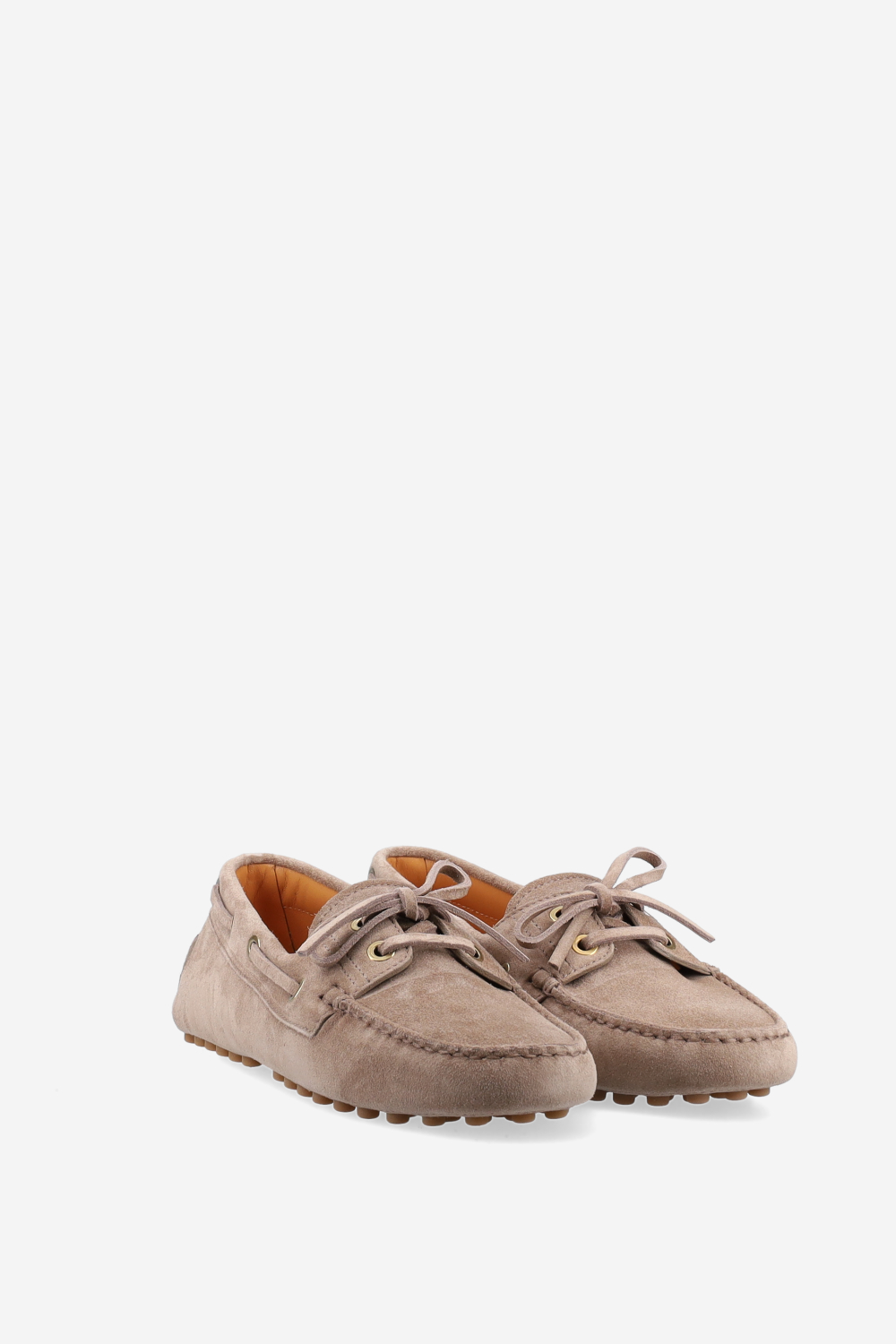 Gommino suede loafers