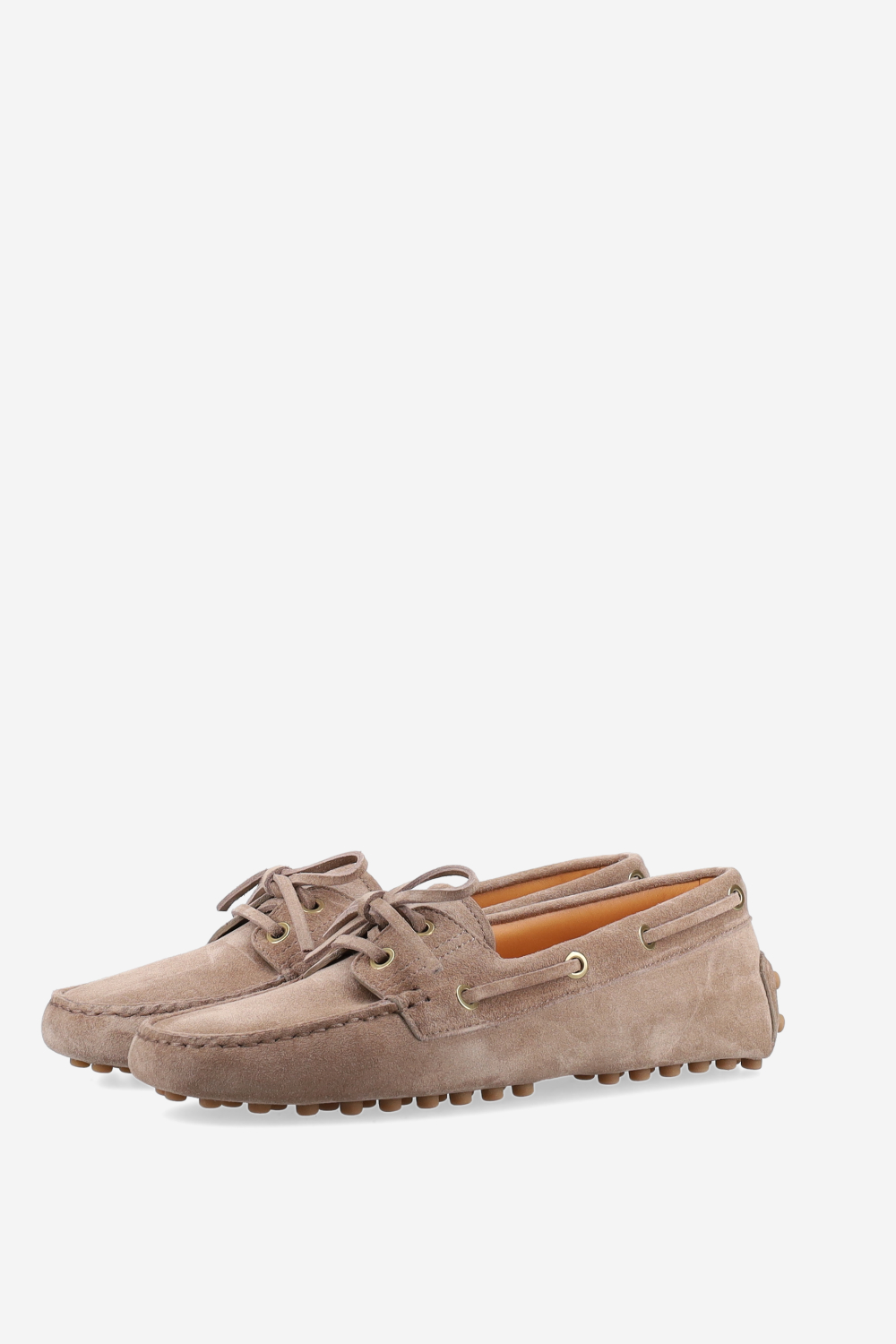 Gommino suede loafers