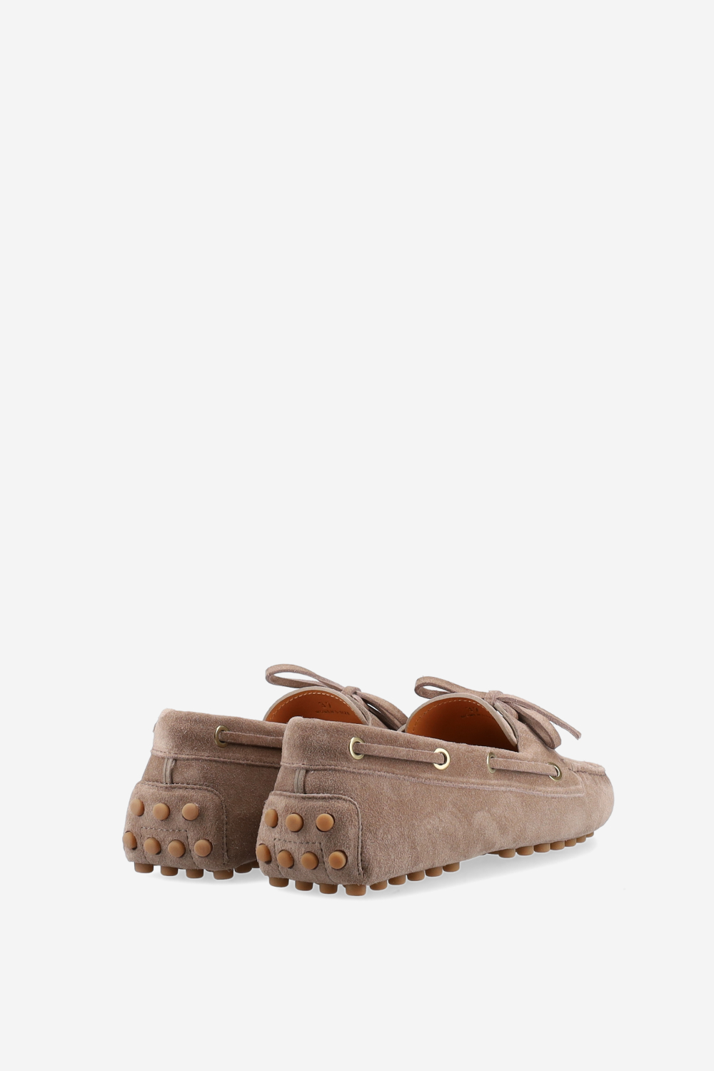 Gommino suede loafers