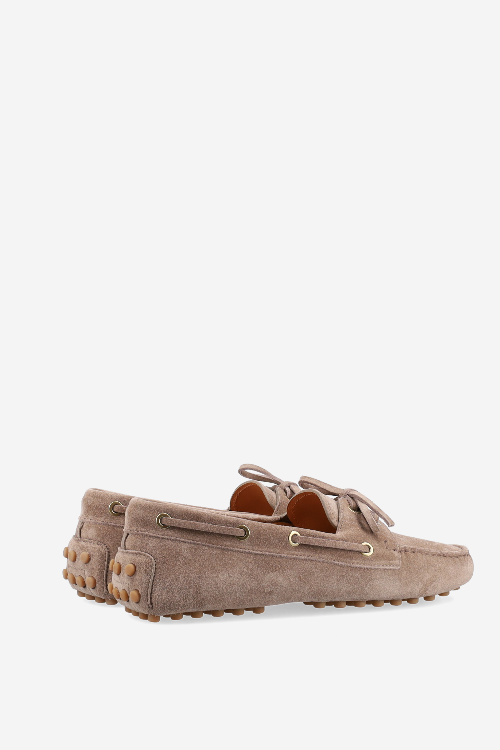 Gommino suede loafers